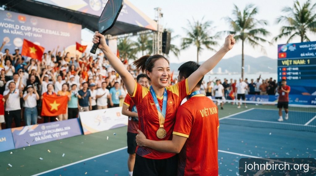 Giải Pickleball World Cup 2026 tại Đà Nẵng: Việt Nam dẫn đầu bảng tổng sắp đầy ấn tượng