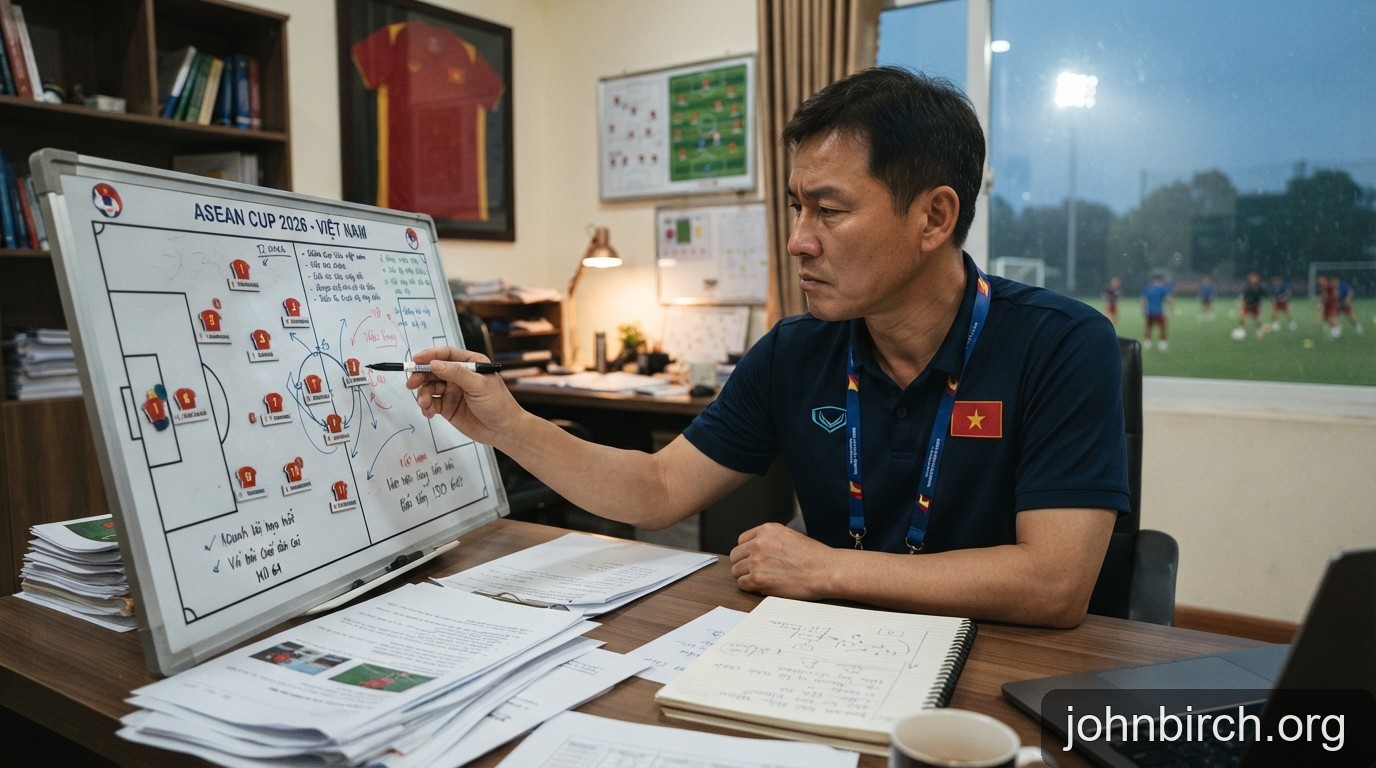 FIFA ASEAN Cup 2026: Kim Sang Sik đối mặt bài toán nhân sự sau chấn thương của Nguyễn Văn Vĩ - 2